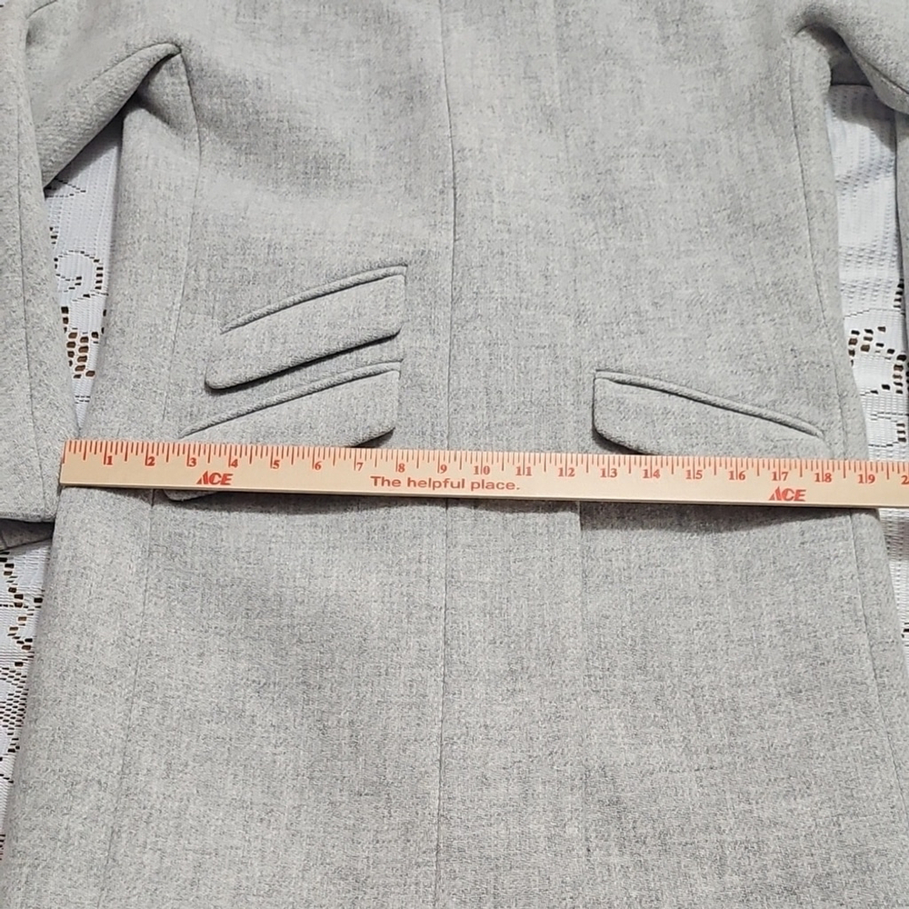 J. Crew Gray Italian Wool Cocoon Jacket - Picture 10 of 11